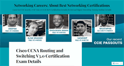Desktop Screenshot of networking-careers.com
